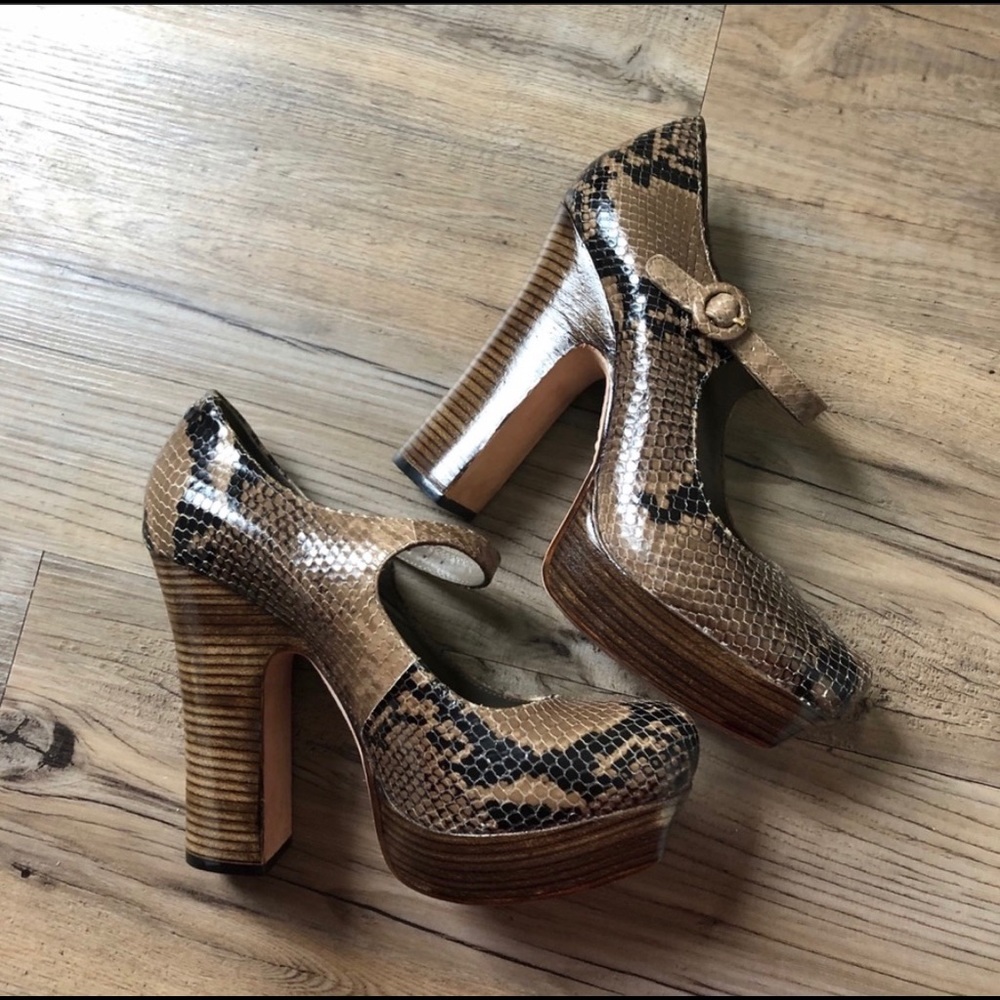 Platform Mary Janes